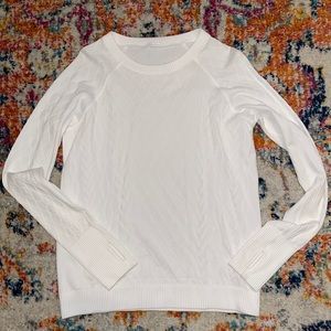 Lululemon Cable Knit Long Sleeve Sweater